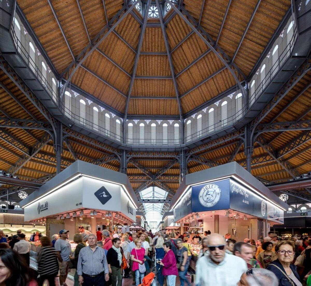 Mercat Sant Antoni 1 Barcelona Buitenkant foto