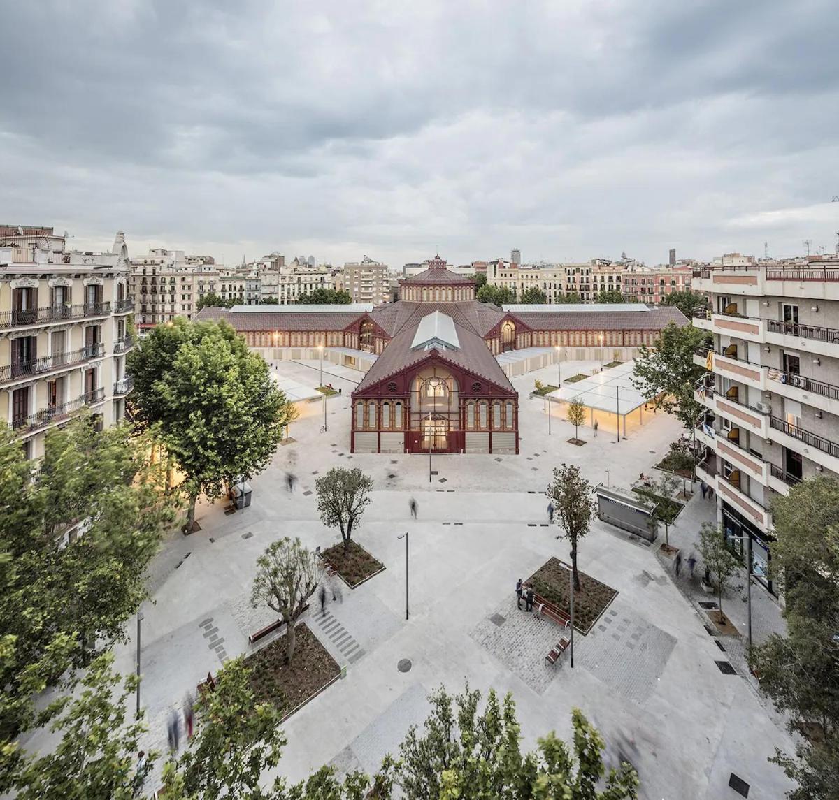Mercat Sant Antoni 1 Barcelona Buitenkant foto